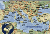 中东地中海航线港口图